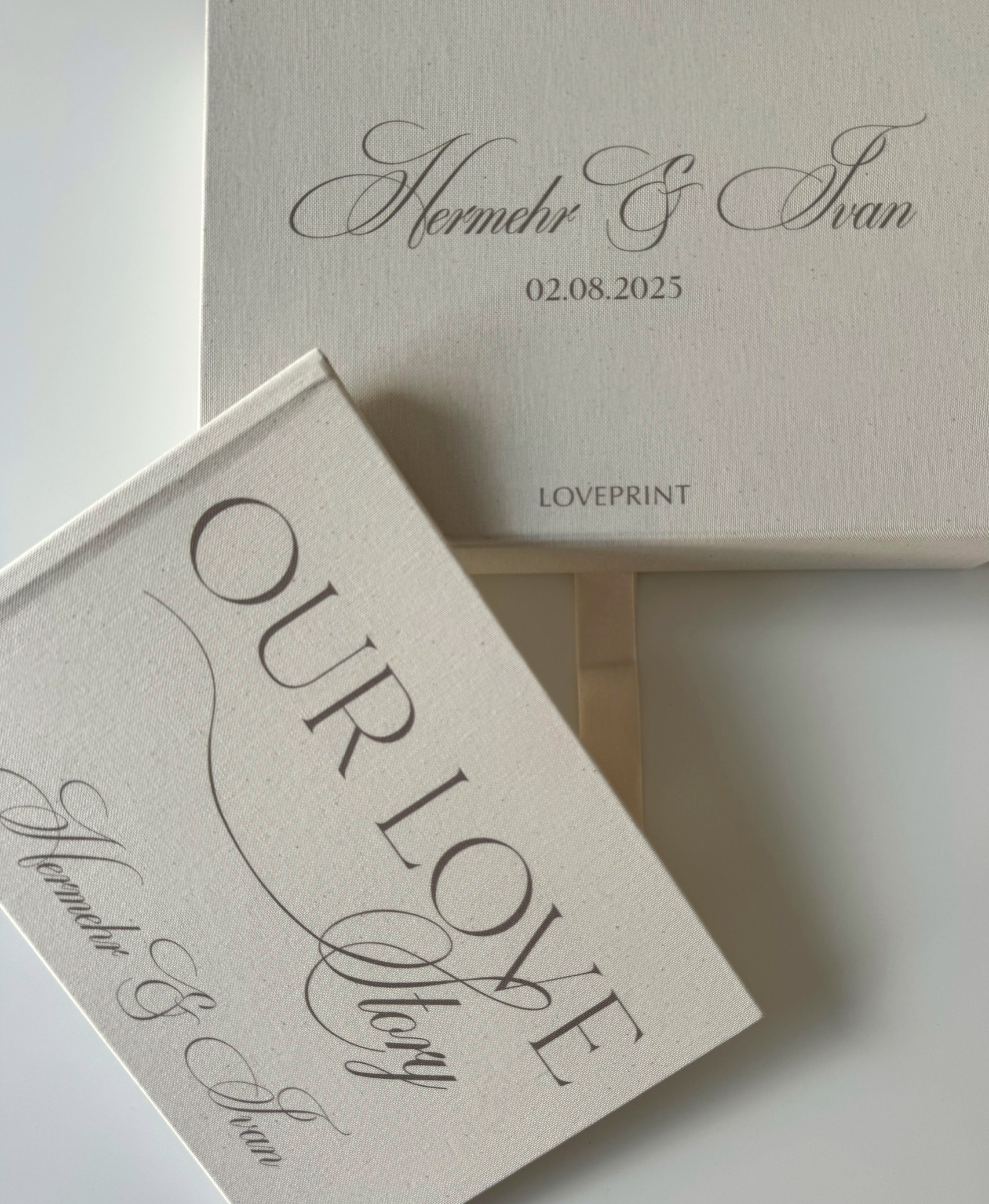 LIMITED EDITION guestbook set
